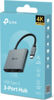 TP-Link UH3020C Univerzális USB-C Laptop dokkoló Állomás 100 Watt