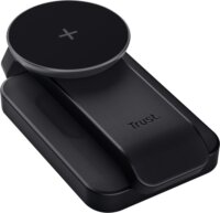 Trust 25464 Viro 3 az 1-ben Vezeték nélküli Mágneses töltőállvány 20W - Fekete