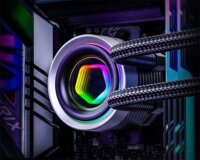 ID-Cooling FX240 Inf PWM RGB Univerzális AiO Processzor Vízhűtés - Fekete