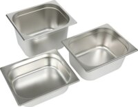 TOO KT-355 GN 1/6 Mini tálaló edény 16.2 x 10 x 17.6 cm - Szürke