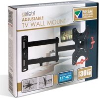 Delight 39697B LCD TV / Monitor fali tartó konzol - Fekete