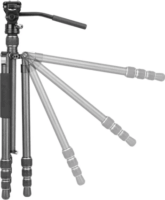 Vanguard VESTA GO 234 CV10 háromlábú Kamera állvány (Tripod) - Fekete