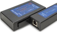 Digitus DN-14001-2 Hálózati kábelteszter - Fekete