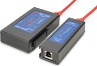 Digitus DN-14001-2 Hálózati kábelteszter - Fekete