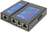 Digitus DN-14001-2 Hálózati kábelteszter - Fekete