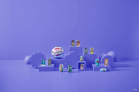 ZURU 77494GQ1 Mini Brands - Serie 3 Disney Store figura - Többféle