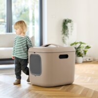 Rotho Biala XL Macska alomdoboz 61 x 50 x 58 cm - Barna