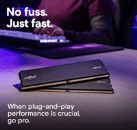 Crucial Pro 16GB / 6000 DDR5 CL48 Single Desktop RAM