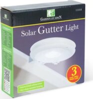 Garden of Eden 11444 Szolár Ereszcsatorna fény 11 x 2,6 cm - Fehér