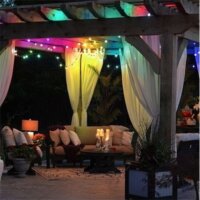 Garden of Eden 11746 Smart Kültéri napelemes fényfüzér 8m - RGB