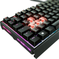 Cherry MX 3.1 Vezetékes Mechanikus Gaming Billentyűzet (Red Switch) Német - Fekete