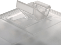 Sharkoon Crystal Shark Wireless / Vezetékes Mechanikus Gaming Billentyűzet Német - Fehér