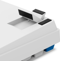 Sharkoon Skiller SGK50 S2 Vezetékes Mechanikus Gaming Billentyűzet (G Pro Yellow Switch) Német - Fehér / Kék