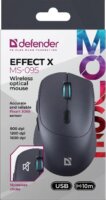 Defender MS-095 Effect X Wireless Gaming Egér - Fekete