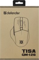 Defender GM-126 Tisa Bluetooth + RF Wireless Gaming Egér - Fehér / Kék Mintás