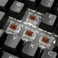 Sharkoon Skiller SGK50 S2 Vezetékes Mechanikus Gaming Billentyűzet (Brown Switch) Német - Fekete