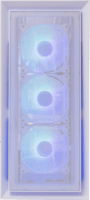 White Shark Warhead 3/B Midi Torony Számítógépház + 4db 120mm ventilátor - Fehér