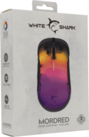 White Shark Mordred-B WS Vezetékes Gamer Egér - Fekete