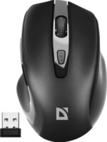 Defender MB-053 Prime Silent Wireless Egér - Fekete