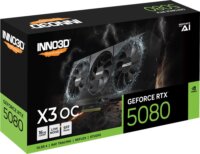 Inno3D GeForce RTX 5080 16GB GDDR7 X3 OS Videókártya