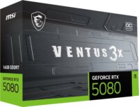 MSI GeForce RTX 5080 16GB GDDR7 Ventus 3X OC Plus Videókártya