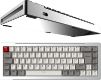 Raijintek MGA-68 Mechanikus Vezetékes Gamer Billentyűzet DE - Fehér