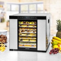 Rommelsbacher DA 105 Elektromos 10 tálcás Aszaló és szárító 1000 Watt - Inox