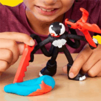 Hasbro Play-Doh 13 részes Pókember vs Venom játékszett gyurmával 142g