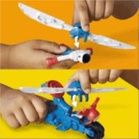 Hasbro Play-Doh Amerika kapitány Moto-Slicer motorral gyurmaszett 85g