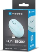 Natec Stork Wireless Egér - Kék