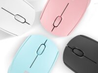 Natec Stork Wireless Egér - Rózsaszín