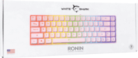 White Shark Ronin TKL Vezetékes Gaming Billentyűzet - Angol (US) - Rózsaszín