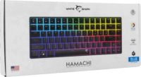 White Shark Hamachi-B TKL Mechanikus Blue Switches Vezetékes Billentyűzet Angol - Fekete (US)