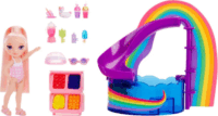 MGA Entertainment Rainbow High Little - Pool Day játékszett Blush babával