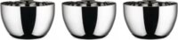 Alessi SG59 Mami Rozsdamentes acél tál készlet 3 db 8,5 x 8,5 cm - Ezüst