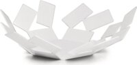 Alessi MT01 La Stanza Scirocco Rozsdamentes Acél tál 23 x 24 cm - Fehér / Ezüst / Fekete