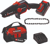 Einhell GE-PS 18/15 Li Bag Kit Akkumulátoros Láncfűrész 18V + 1x 2.5Ah Akku + Töltő