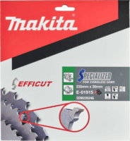 Makita EFFICUT Fa Körfűrészlap Ø 235mm 24 fog