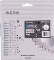 Makita EFFICUTAlumínium Körfűrészlap Ø 165mm 54 fog