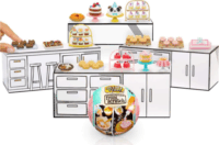 MGA Entertainment Miniverse Make It Mini from Scratch 1 szériás gyűjthető meglepetés kiegészítő szett