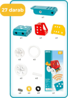 BRIO Builder 27 részes Auto távirányítóval építőjáték