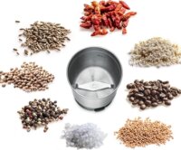 Rommelsbacher EGK 250 Elektromos Fűszer és Kávédaráló 80g 200 Watt - Fekete / Inox