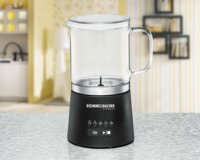 Rommelsbacher MS 625 Üveg kancsós Tejforraló edény 0,5L - Átlátszó / Fekete