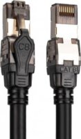 DIGITUS S/FTP CAT 8.1 RJ45 Patch kábel 2,00m - Fekete