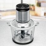 Rommelsbacher MZ 800 Elektromos Multi Aprító 2,7L 800 Watt - Átlátszó / Inox