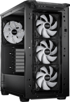 be quiet! PURE BASE 501 LX Midi Torony Számítógépház + 3db 120mm, 1db 140mm ventilátor - Fekete