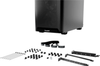 be quiet! PURE BASE 501 LX Midi Torony Számítógépház + 3db 120mm, 1db 140mm ventilátor - Fekete