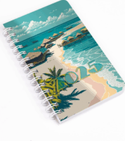 Realsystem 2025 SP3 8811-57 Heti beosztású spirálos mini naptár - Tengerpart