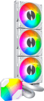 Montech HyperFlow 360mm ARGB All In One Univerzális CPU Vízhűtés - Fehér