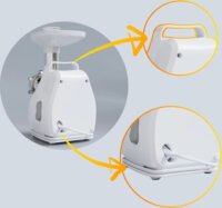 Smapp 490.81 Elektromos Húsdaráló 2200W 2,7 kg/perc - Fehér